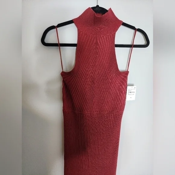 NWT Good American ribbed sweater dress size 5/6 - Picture 8 of 11